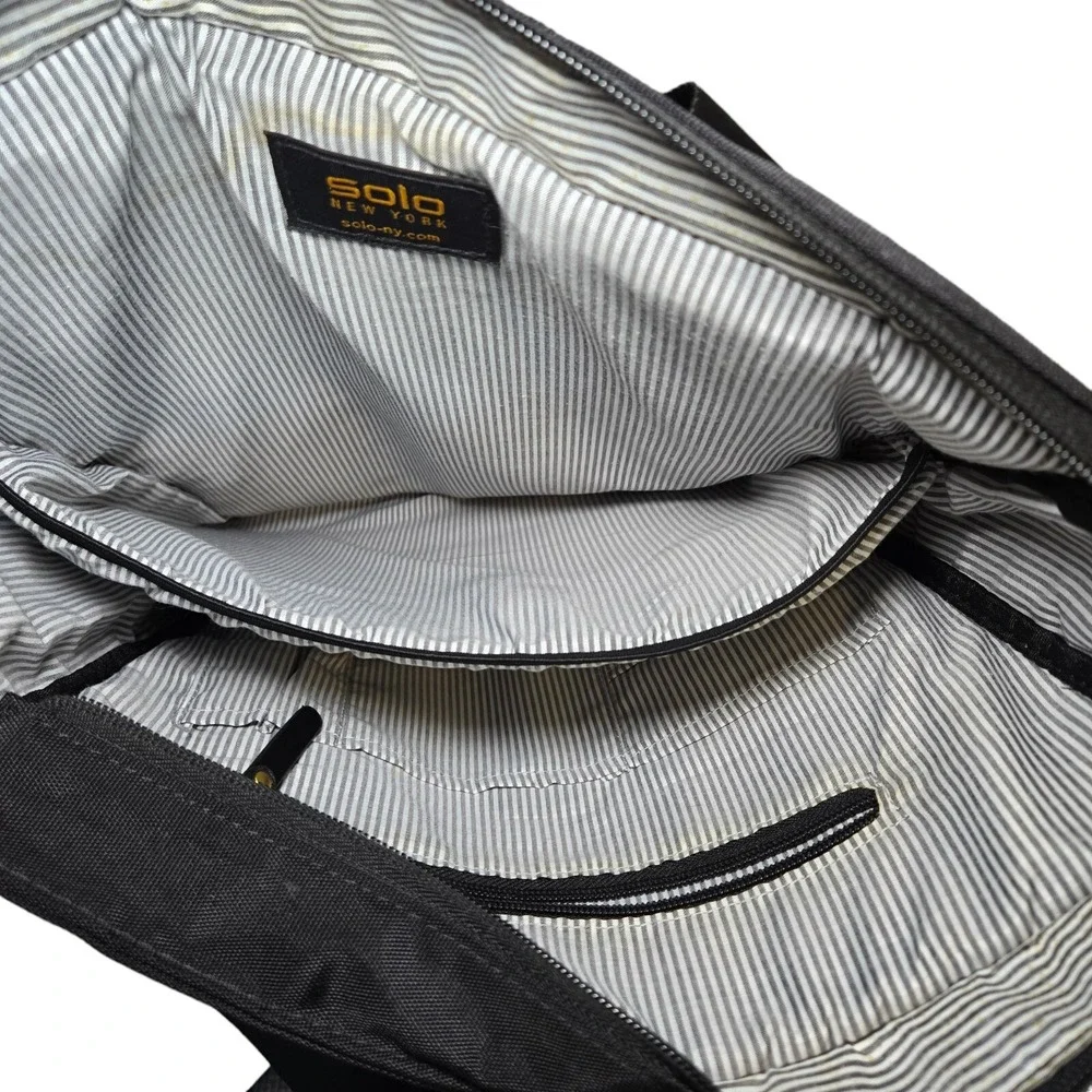 Solo New York Parker Hybrid Tote  Laptop Black Backpack 15.6